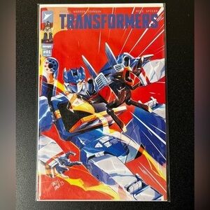 Transformers #1 Soundwave Exclusive Darladraws Variant Limited‎ to 300 COA